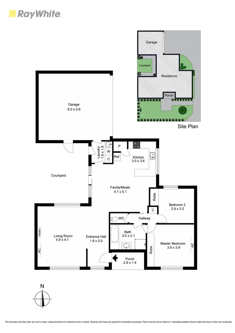 Floorplan of Homely unit listing, 1/189 Police Road, Mulgrave VIC 3170