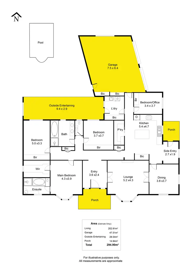 Floorplan of Homely house listing, 2 Audrey Street, Novar Gardens SA 5040