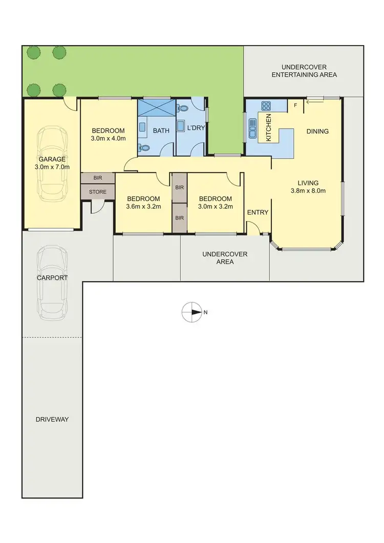 Floorplan of Homely house listing, 27A Bruce Street, Coburg VIC 3058