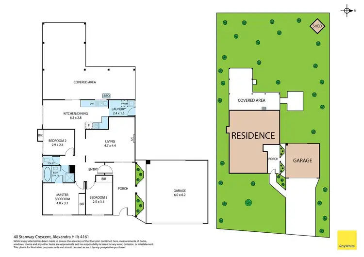 Floorplan of Homely house listing, 40 Stanway Crescent, Alexandra Hills QLD 4161