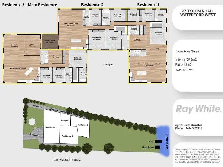 Floorplan of Homely house listing, 97 Tygum Road, Waterford West QLD 4133