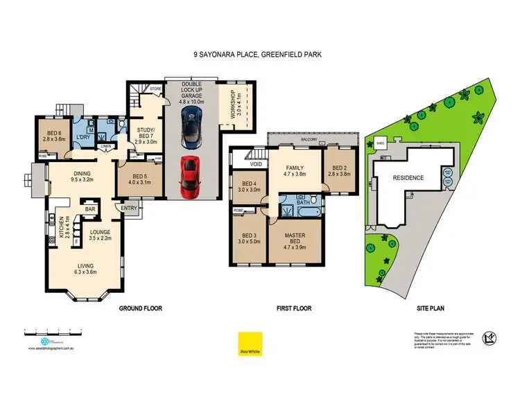 Floorplan of Homely house listing, 9 Sayonara Place, Greenfield Park NSW 2176