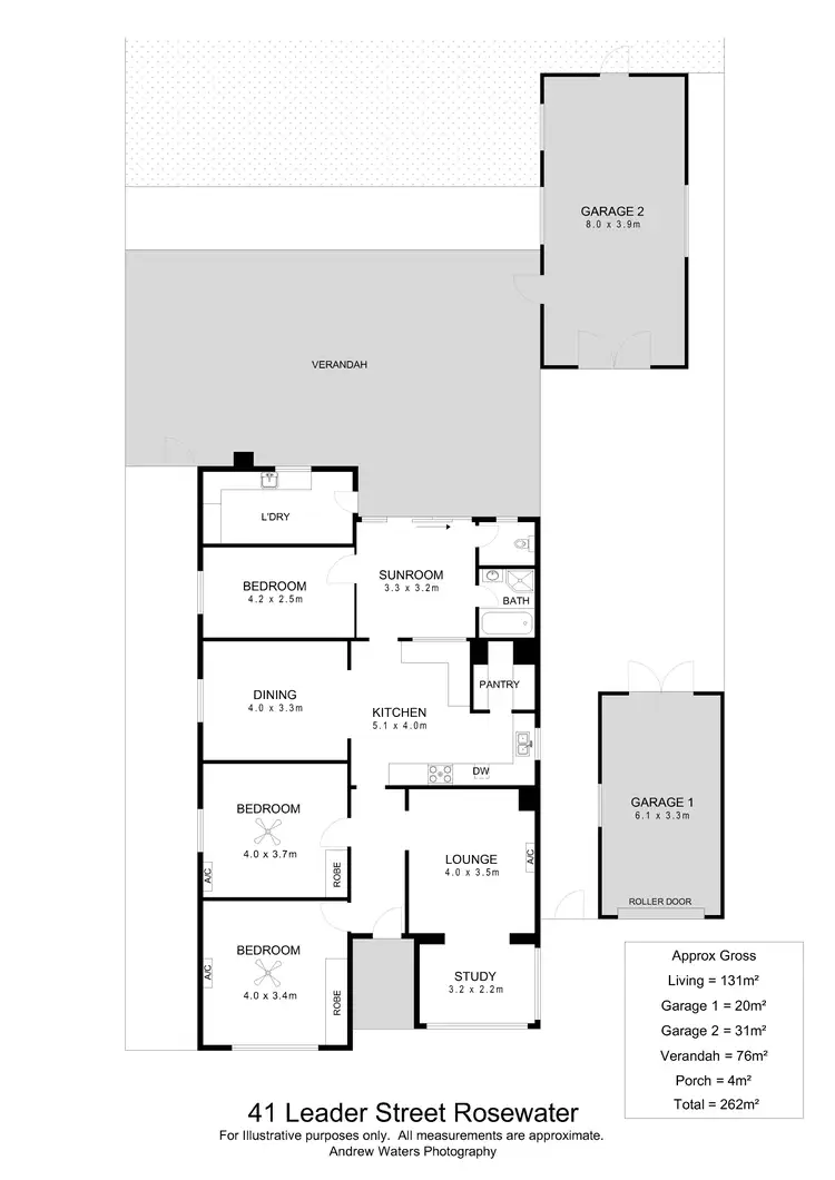 Floorplan of Homely house listing, 41 Leader Street, Rosewater SA 5013