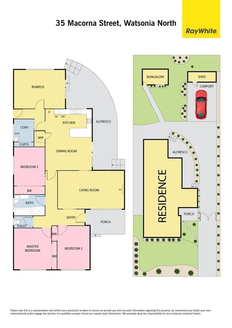 Floorplan of Homely house listing, 35 Macorna Street, Watsonia North VIC 3087