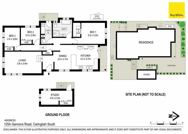 Floorplan of Homely house listing, 125A Gannons Road, Caringbah South NSW 2229
