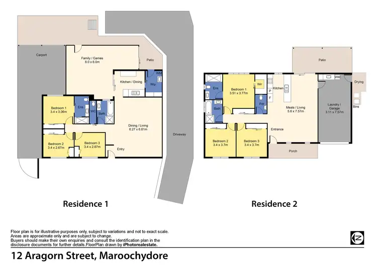 Floorplan of Homely house listing, 12 Aragorn Street, Maroochydore QLD 4558