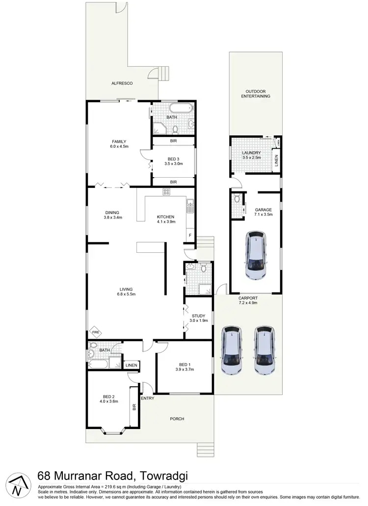 Floorplan of Homely house listing, 68 Murranar Road, Towradgi NSW 2518