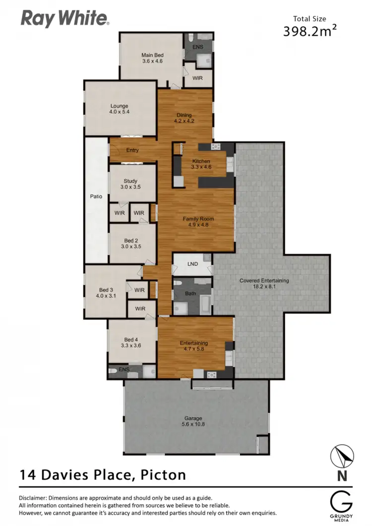 Floorplan of Homely house listing, 14 Davies Place, Picton NSW 2571