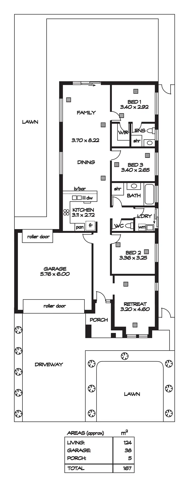 Floorplan of Homely house listing, 35 Monterey Drive, Munno Para West SA 5115