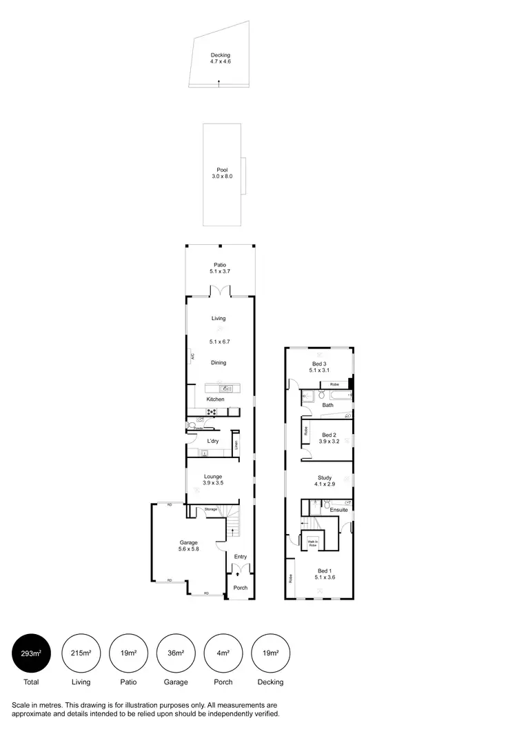 Floorplan of Homely house listing, 43 Kidman Avenue, Kidman Park SA 5025