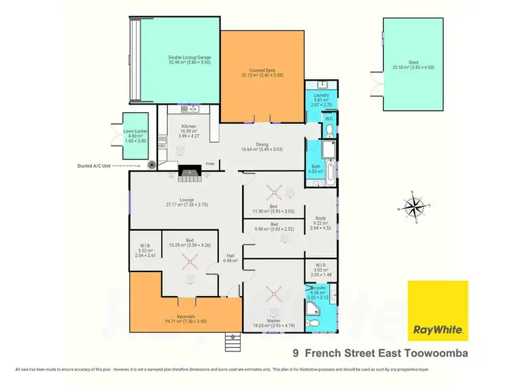 Floorplan of Homely house listing, 9 French Street, East Toowoomba QLD 4350