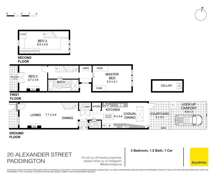 Floorplan of Homely house listing, 20 Alexander Street, Paddington NSW 2021