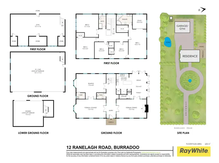 Floorplan of Homely house listing, 12 Ranelagh Road, Burradoo NSW 2576