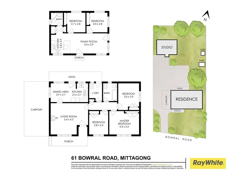 Floorplan of Homely house listing, 61 Bowral Road, Mittagong NSW 2575