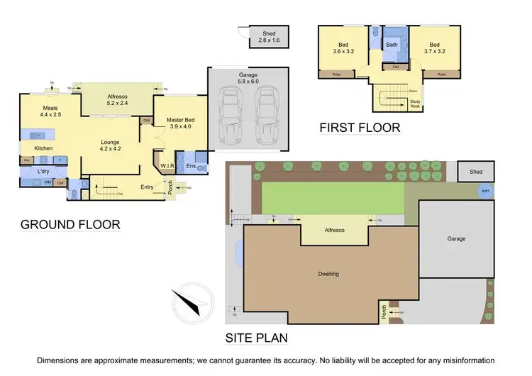 Floorplan of Homely townhouse listing, 3/57 Heathmont Road, Ringwood VIC 3134