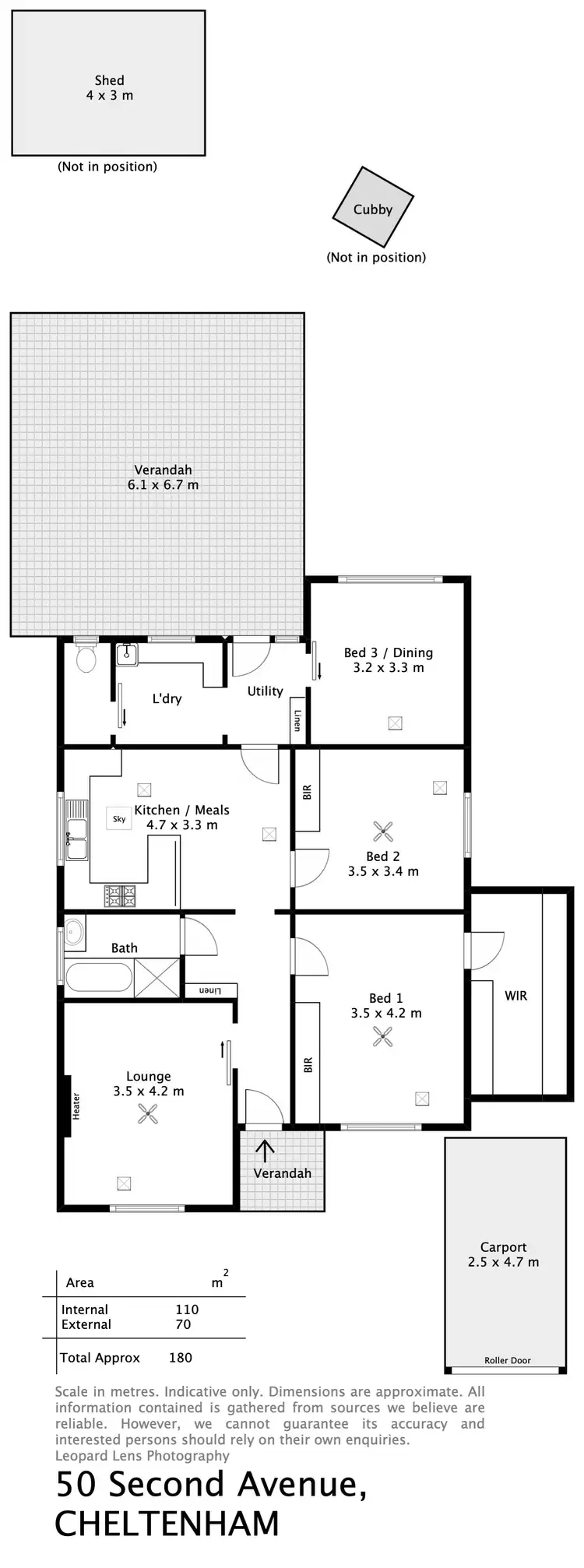 Floorplan of Homely house listing, 50 Second Avenue, Cheltenham SA 5014