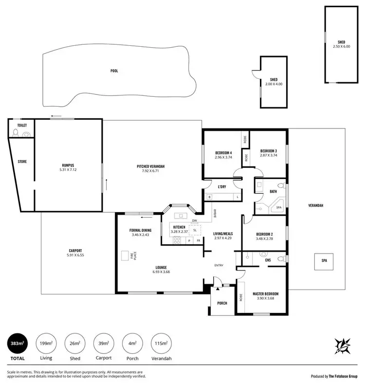 Floorplan of Homely house listing, 10 Hewish Crescent, Elizabeth Park SA 5113