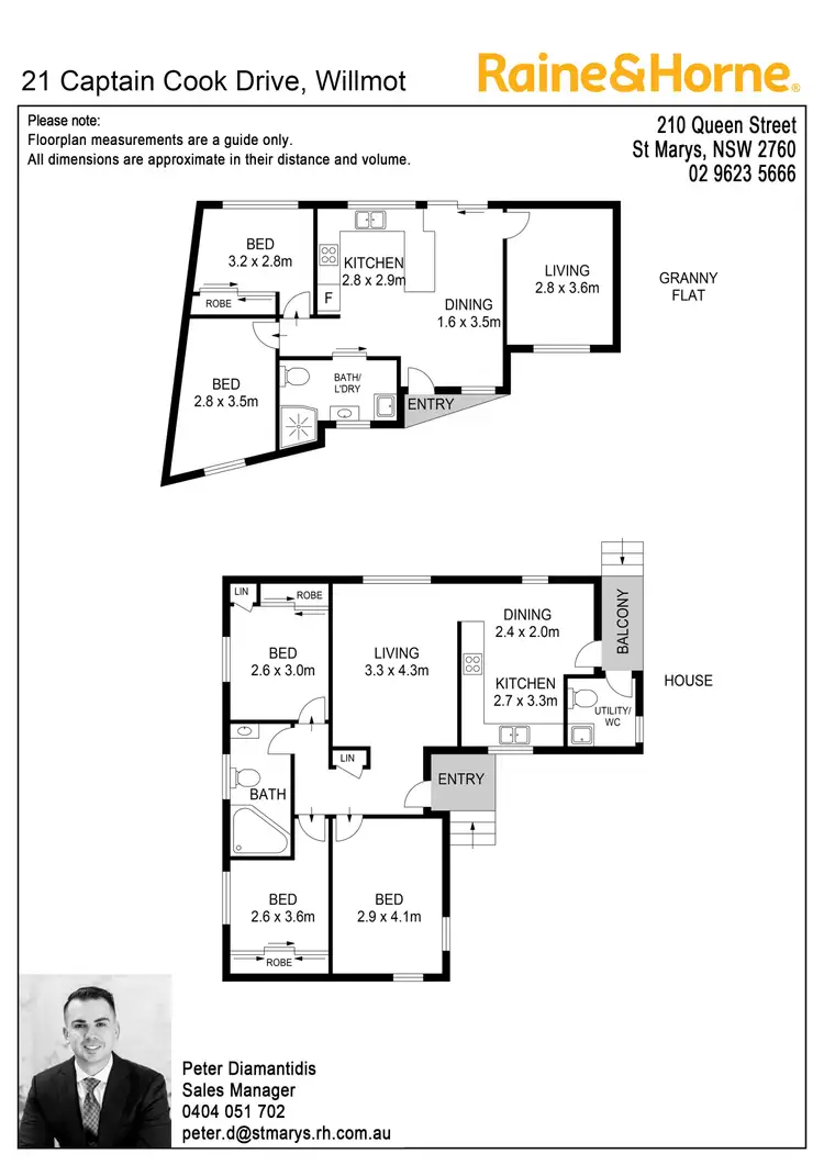 Floorplan of Homely house listing, 21-21A Captain Cook Drive, Willmot NSW 2770