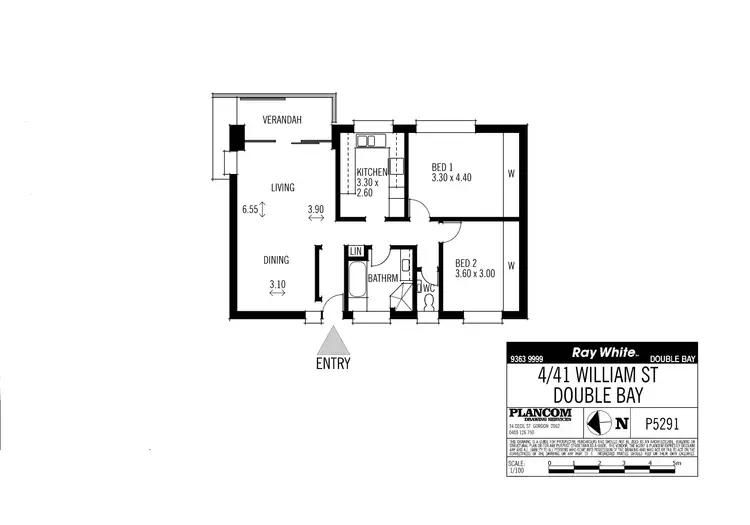 Floorplan of Homely apartment listing, 4/41 William Street, Double Bay NSW 2028