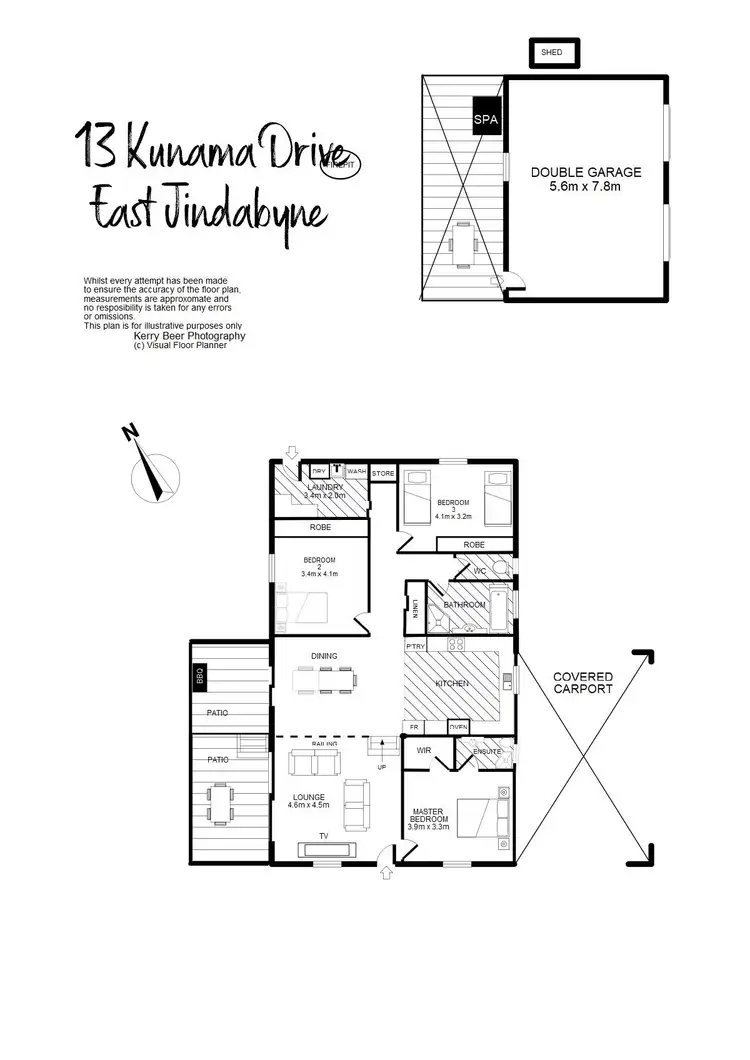 Floorplan of Homely house listing, 13 Kunama Drive, East Jindabyne NSW 2627
