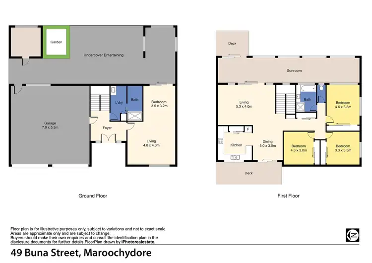 Floorplan of Homely house listing, 49 Buna Street, Maroochydore QLD 4558