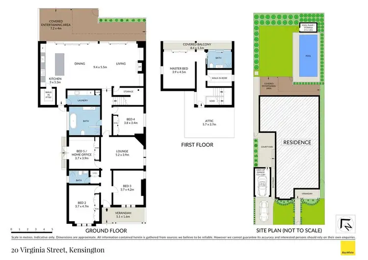 Floorplan of Homely house listing, 20 Virginia Street, Kensington NSW 2033