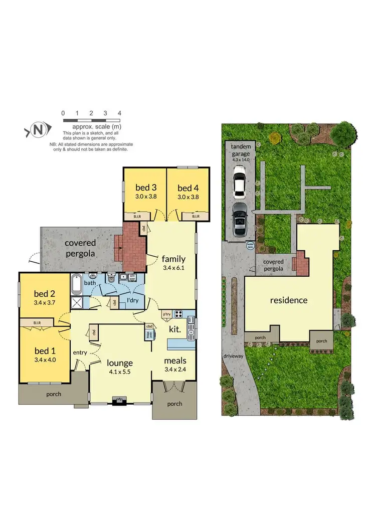 Floorplan of Homely house listing, 19 Beddoe Avenue, Clayton VIC 3168