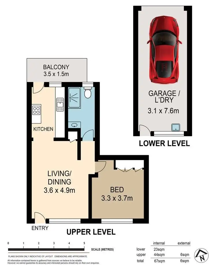 Floorplan of Homely unit listing, 2/100 Leckie Road, Kedron QLD 4031