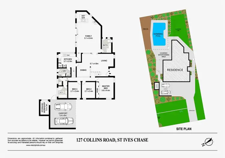 Floorplan of Homely house listing, 127 Collins Road, St Ives NSW 2075