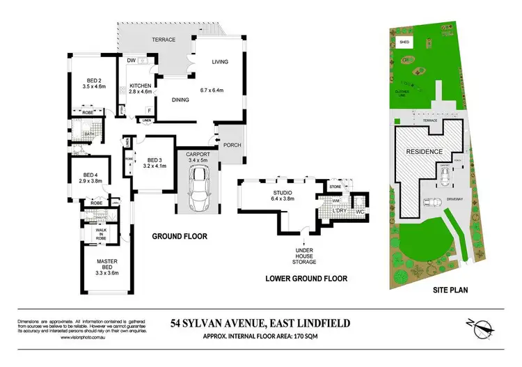 Floorplan of Homely house listing, 54 Sylvan Avenue, East Lindfield NSW 2070