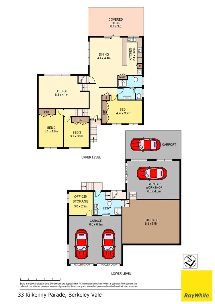 Floorplan of Homely house listing, 33 Kilkenny Parade, Berkeley Vale NSW 2261
