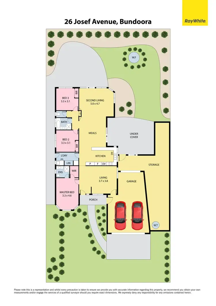 Floorplan of Homely house listing, 26 Josef Avenue, Bundoora VIC 3083