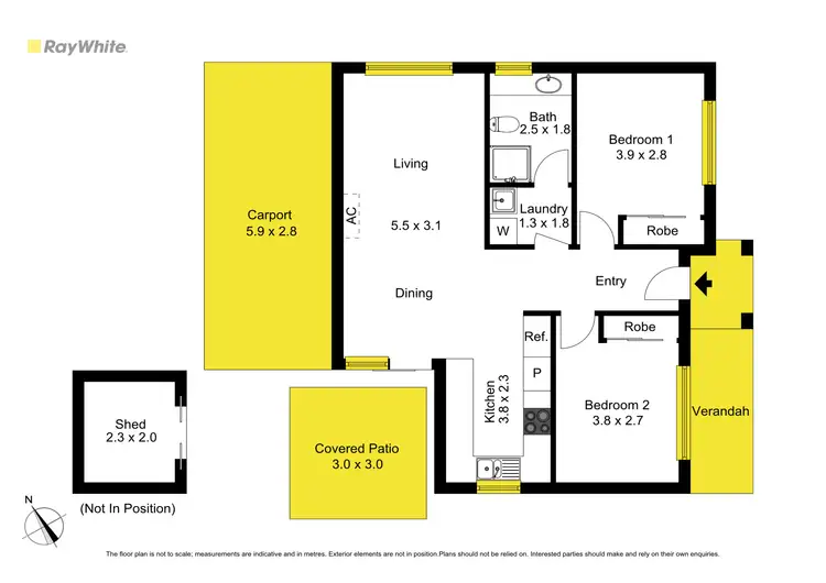 Floorplan of Homely house listing, 1/12 Newton Crescent, Lalor VIC 3075