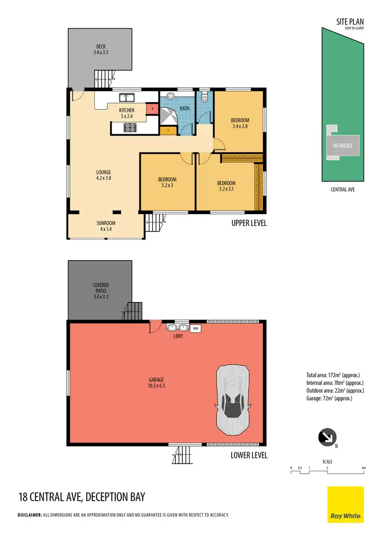 Floorplan of Homely house listing, 18 Central Avenue, Deception Bay QLD 4508