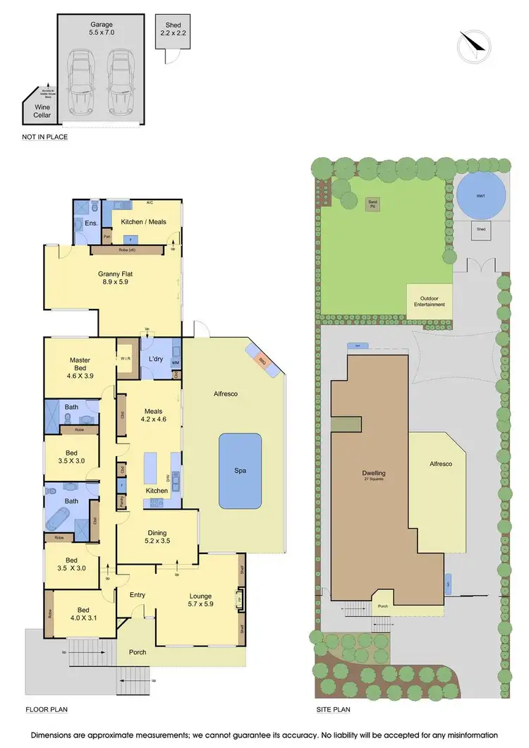 Floorplan of Homely house listing, 46 Timbertop Drive, Rowville VIC 3178