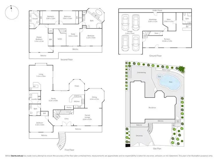 Floorplan of Homely house listing, 114 Killarney Drive, Killarney Heights NSW 2087