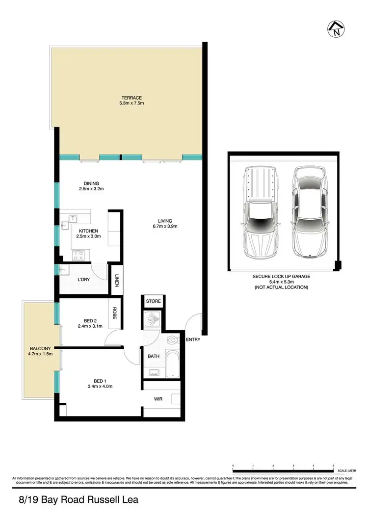 Floorplan of Homely apartment listing, 8/19-21 Bay Road, Russell Lea NSW 2046