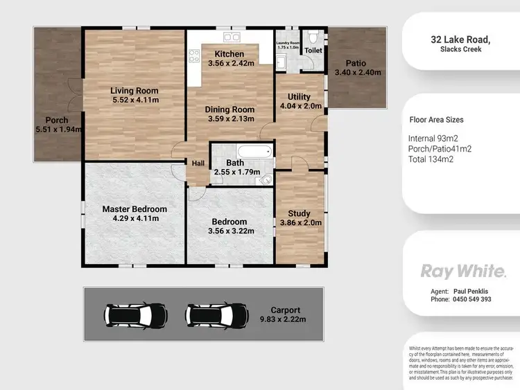 Floorplan of Homely house listing, 32 Lake Road, Slacks Creek QLD 4127