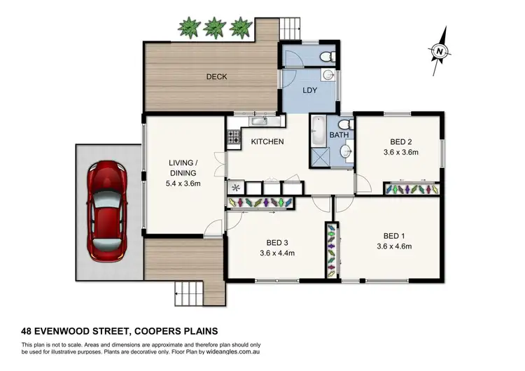 Floorplan of Homely house listing, 48 Evenwood Street, Coopers Plains QLD 4108
