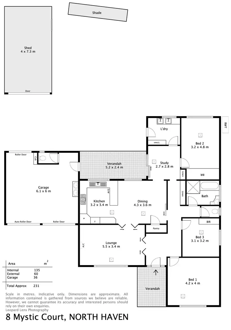 Floorplan of Homely house listing, 8 Mystic Court, North Haven SA 5018
