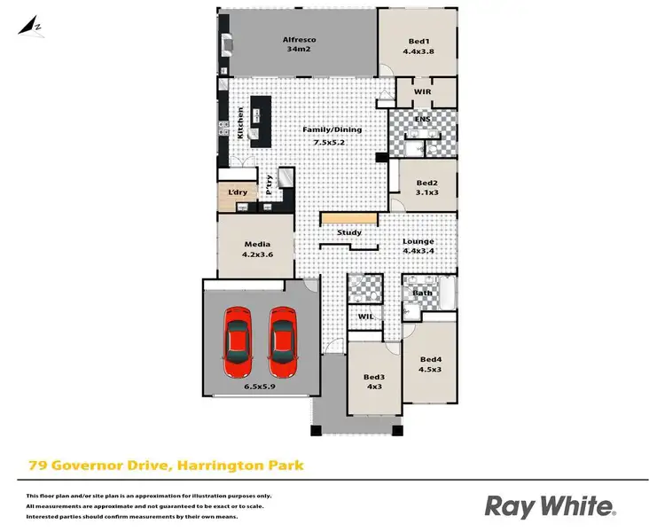 Floorplan of Homely house listing, 79 Governor Drive, Harrington Park NSW 2567