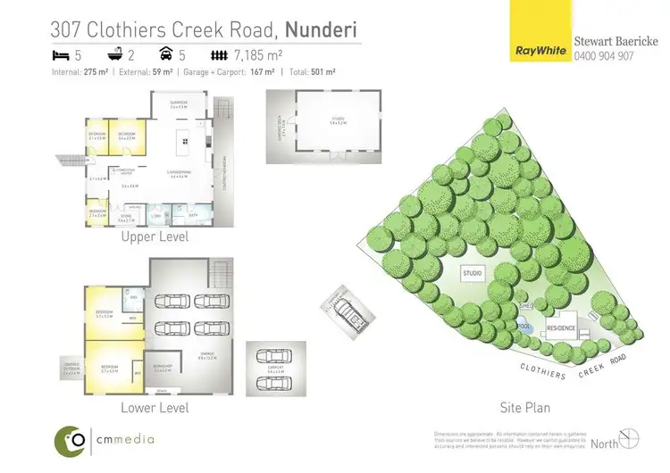 Floorplan of Homely rural property listing, 307 Clothiers Creek Road, Nunderi NSW 2484
