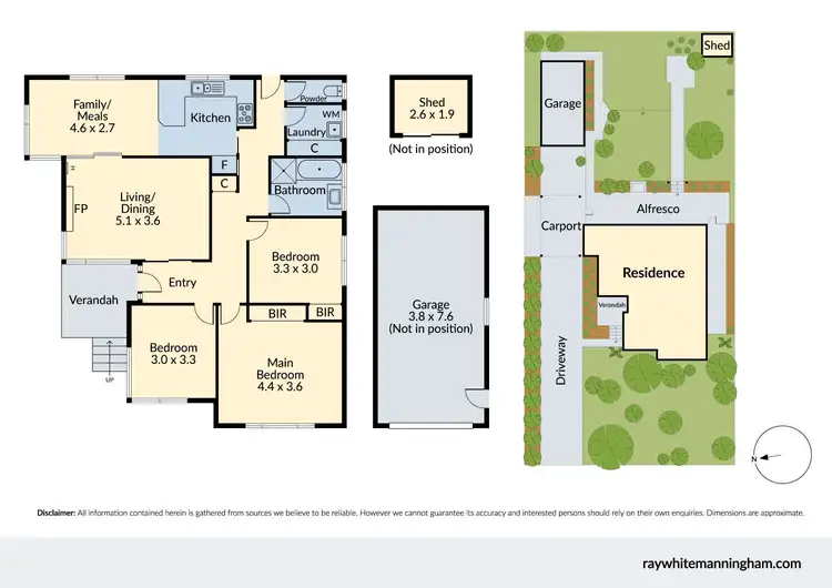 Floorplan of Homely house listing, 112 Macedon Road, Templestowe Lower VIC 3107