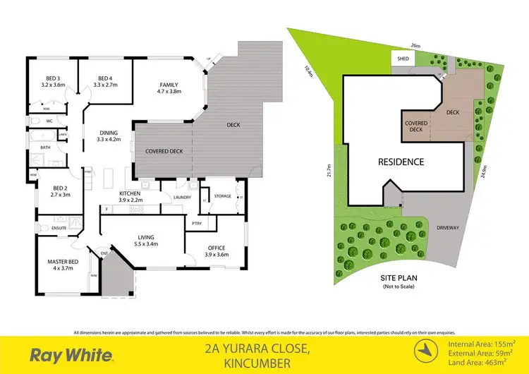 Floorplan of Homely house listing, 2a Yurara Close, Kincumber NSW 2251