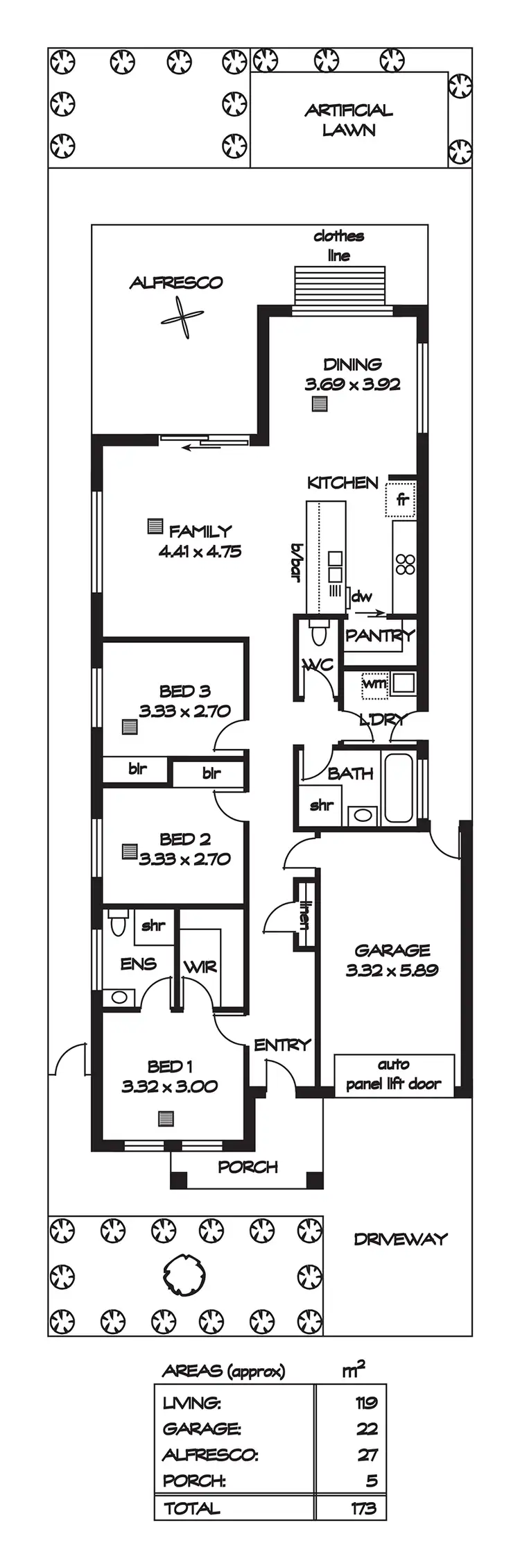 Floorplan of Homely house listing, 9 Telowie Avenue, Blakeview SA 5114