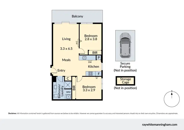 Floorplan of Homely apartment listing, 102/373-377 Burwood Highway, Burwood VIC 3125