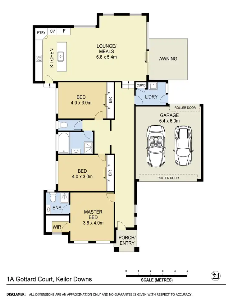 Floorplan of Homely house listing, 1A Gottard Court, Keilor Downs VIC 3038