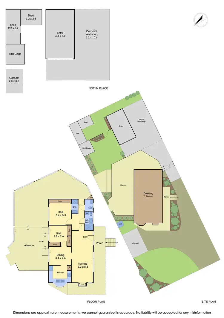Floorplan of Homely house listing, 18 Bareena Avenue, Rowville VIC 3178