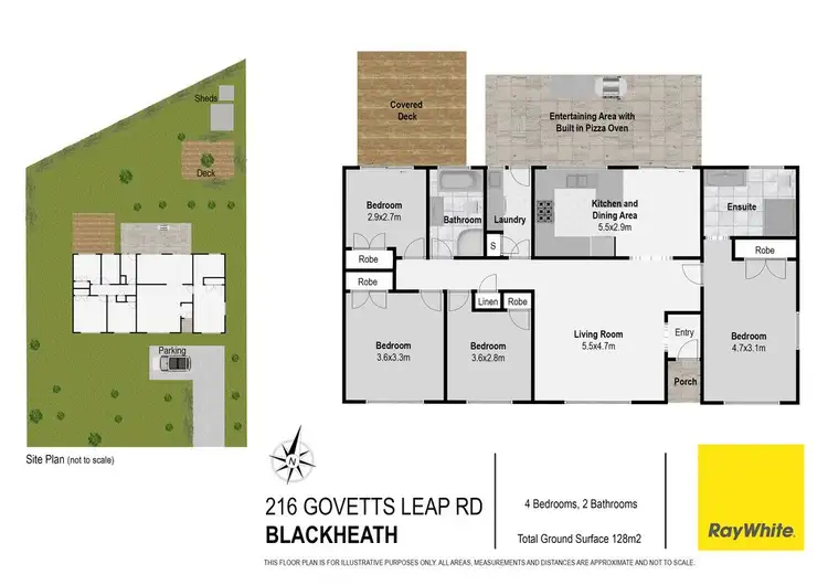 Floorplan of Homely house listing, 216 Govetts Leap Road, Blackheath NSW 2785