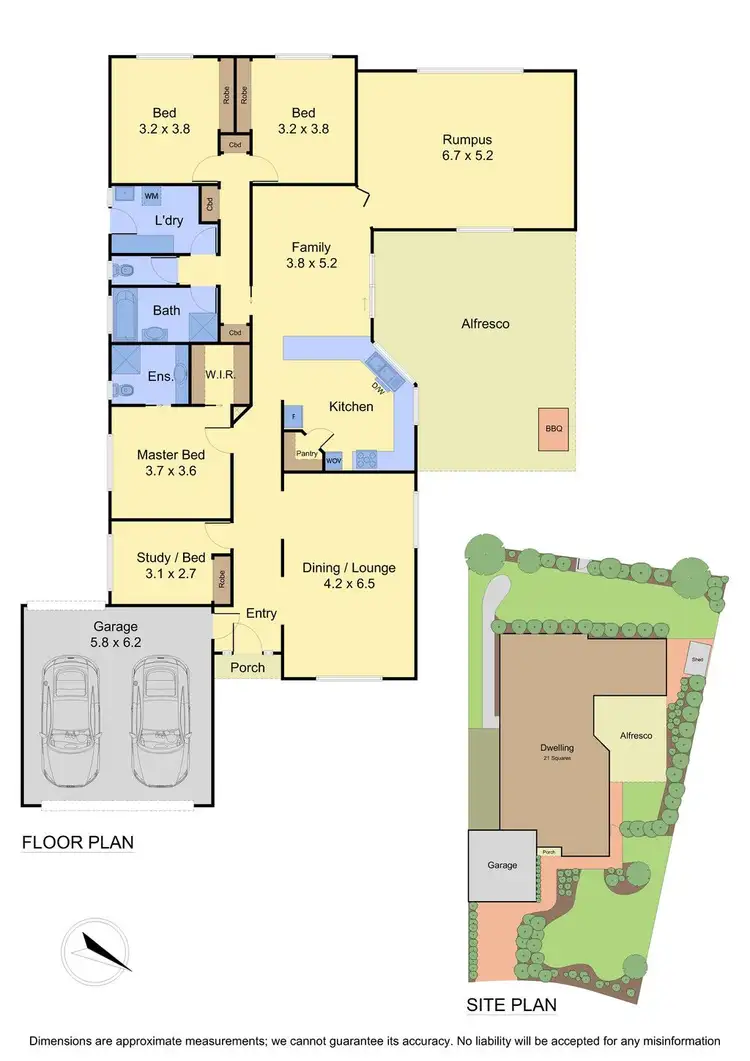 Floorplan of Homely house listing, 67 Airedale Way, Rowville VIC 3178